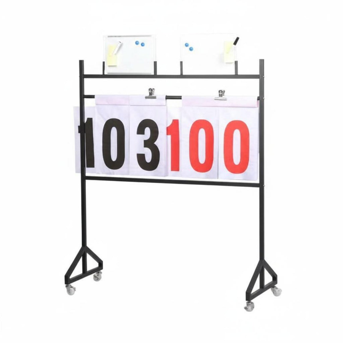 Scoreboard Portable Floor Standing Scoreboard Flip Score Board for Referees