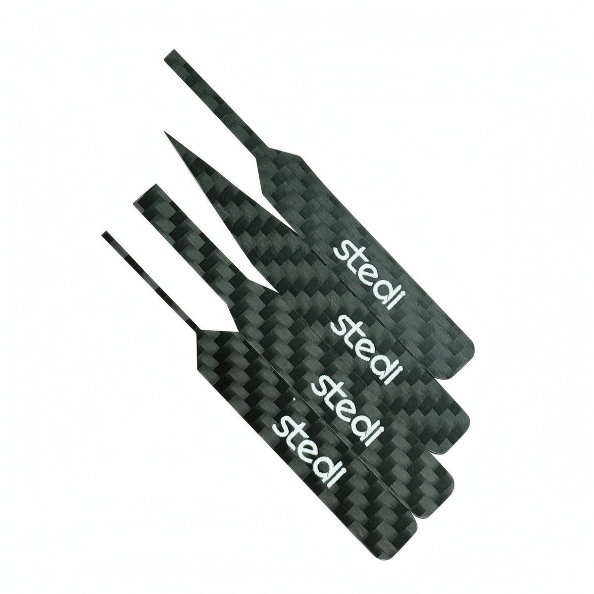Carbon-Fiber Sanding Board Lightweight Model Sanding Board Woven Pattern