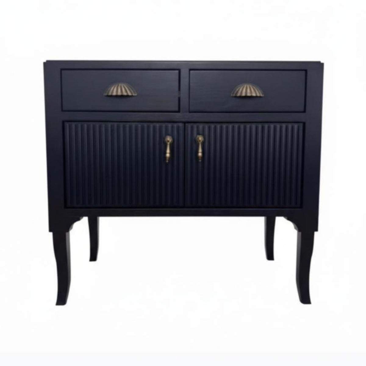 North American Country aesthetic Single-Drawer End Table with Shelf Distressed Finish Nightstand Vintage Design Bedside Cabinet Sturdy frame for Interior Decorators, Apartment Dwellers, Bedroom, Guest Room, Hallway, Nursery