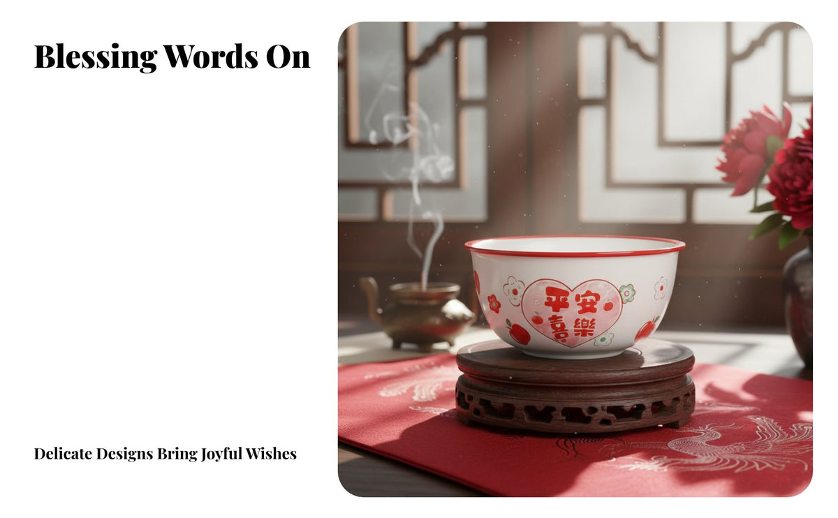 Chinese Style Red Dinnerware Set, Ceramic Bowls Plates Chopsticks, Wedding Gift, Festive Tableware, Gift Box