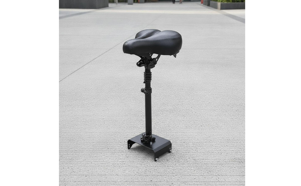 Seat Assembly Height-Adjustable Seat with Shock-Absorbing System Shock Absorption for Commuters, Daily Commuting, Casual Travel