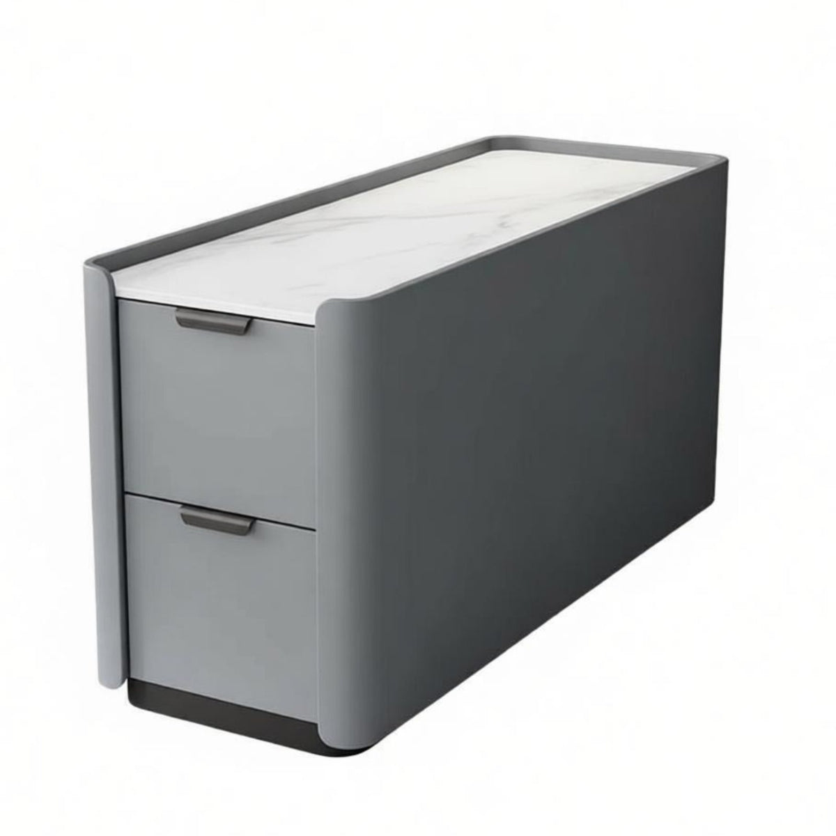 Movable Design Rolling Side Cabinet Space-Saving Rolling Smart Cabinet Sturdy Construction End Table Universal Serial Bus Charging Port for Apartment Residents, Homeowners, technology aficionados, Living Room, Next to Sofa, Bedroom