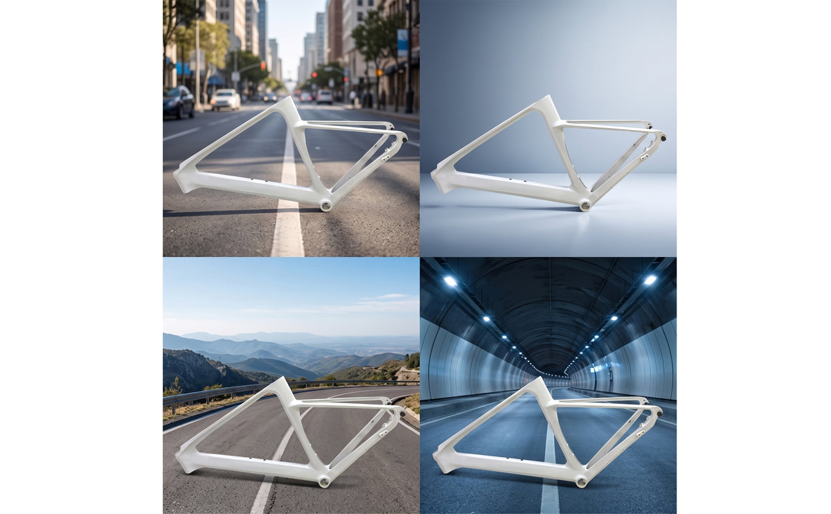 Minimalist Disc Brake Frame Aerodynamic Disc Brake Road Bike Frame for Cyclists, Commuters