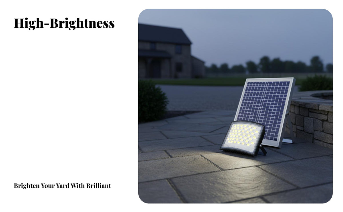 luminary outdoor spotlight with sunlight collector Waterproof luminary outdoor spotlight with Panel High illuminatedness Outdoor Lighting for Ecoaware Consumers, Garden, Yard, Patio