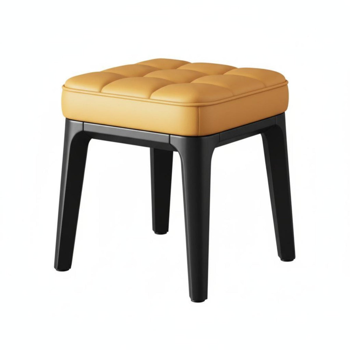 Stackable Design Padded Stacking Stool Space-Saving Household Furniture Multi-Purpose Footrest Rounded Corners for Children, Families, Homeowners, Living Room, Bedroom, Entryway, Parties