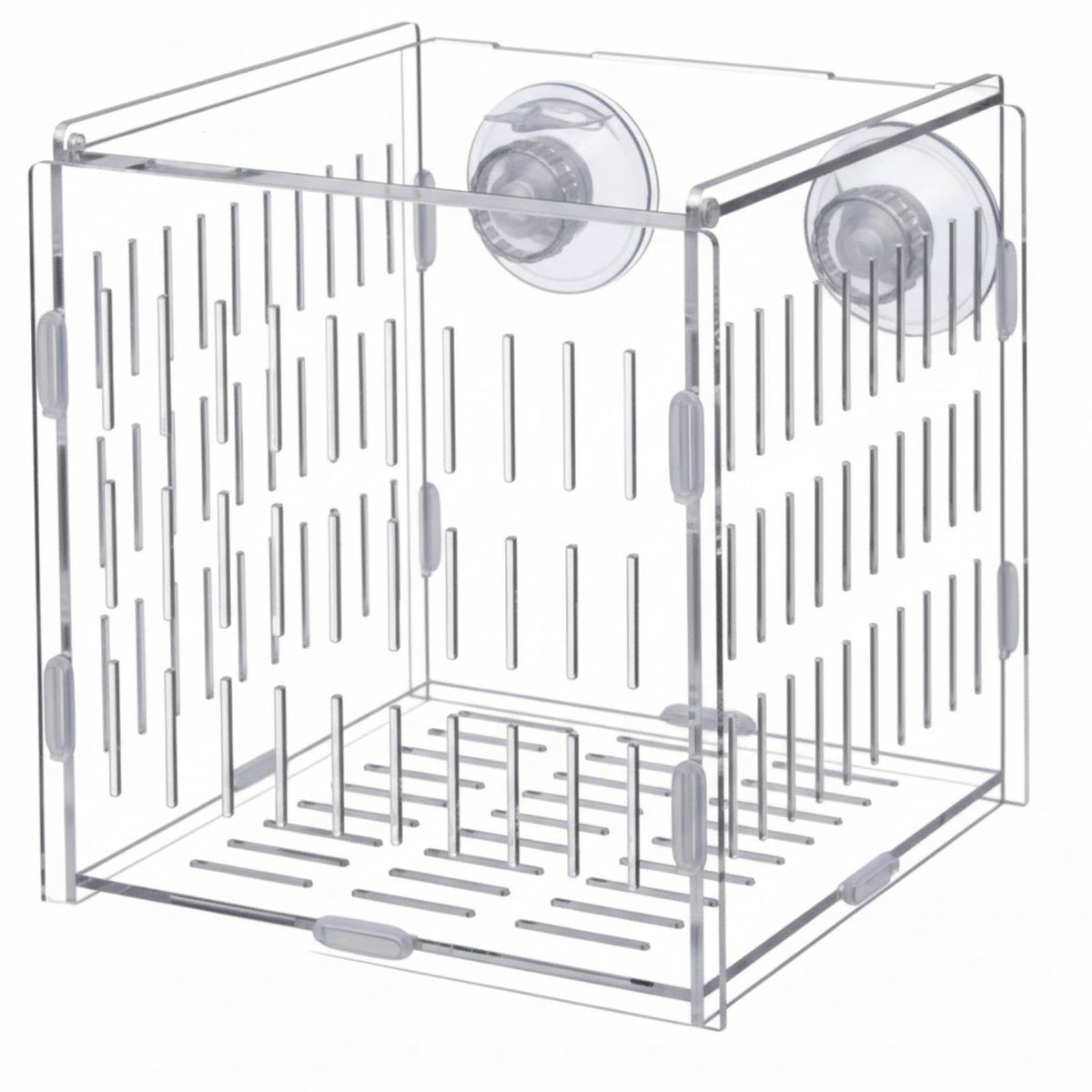 Aquatic Breeding Box Multifunctional Guppy Breeding Fish Habitat Fry Hatchery Box Two Mounting Choices Aquatic Habitat Hatchery