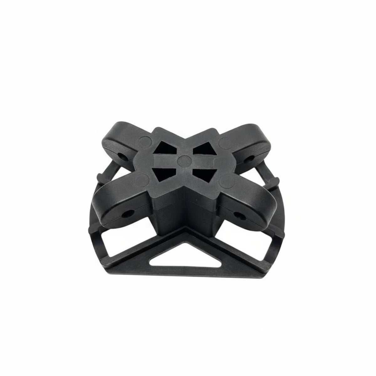 Oval Tube Connector Base Heavy-Duty Camping Wagon Base Connector Compact