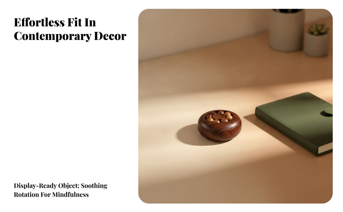 Pocket-Sized Wooden Digit Toy