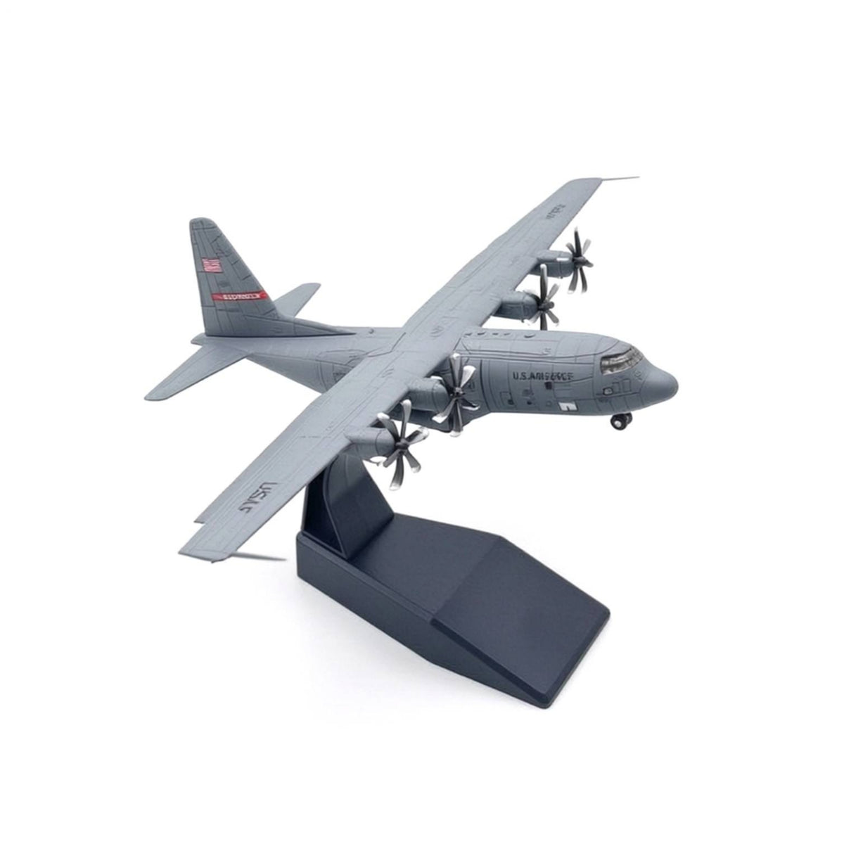 Transport Plane Model with Stand Cargo Transport Plane Model Tabletop for Bookshelf