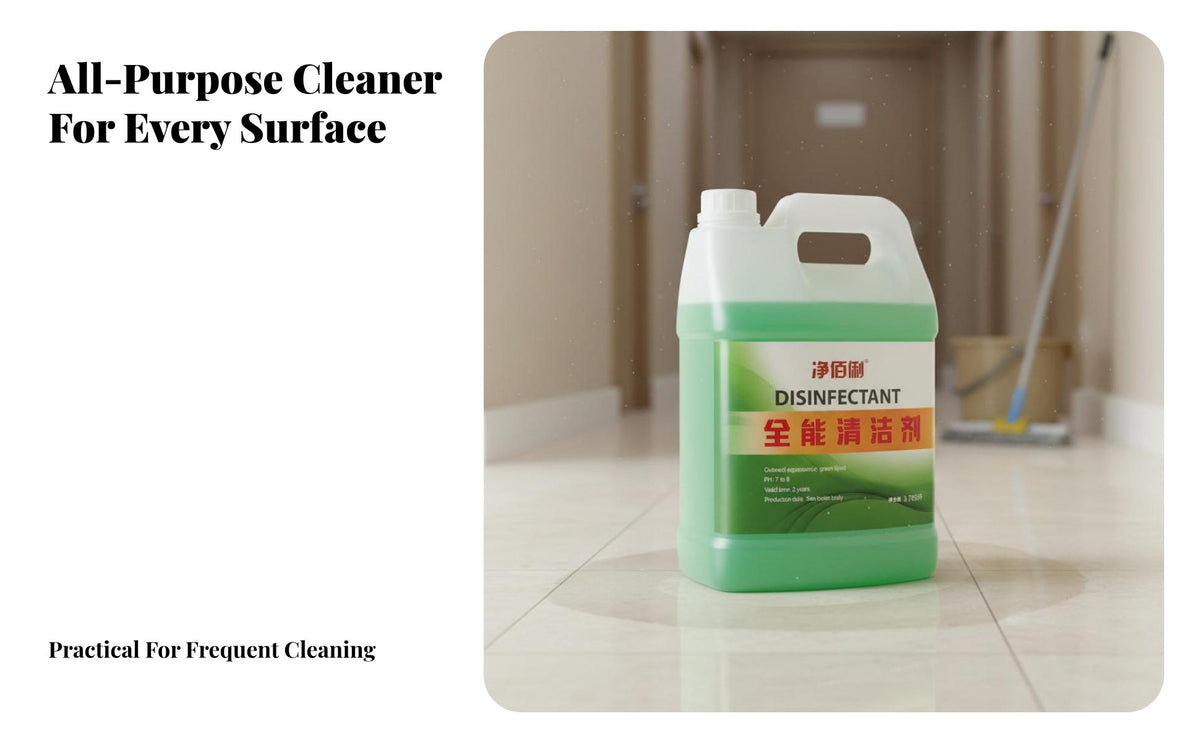 3.785 L All Purpose Cleaner Safe on Multiple Surfaces Multi Surface Cleaning Liquid Professional Grade Cleaner Versatile