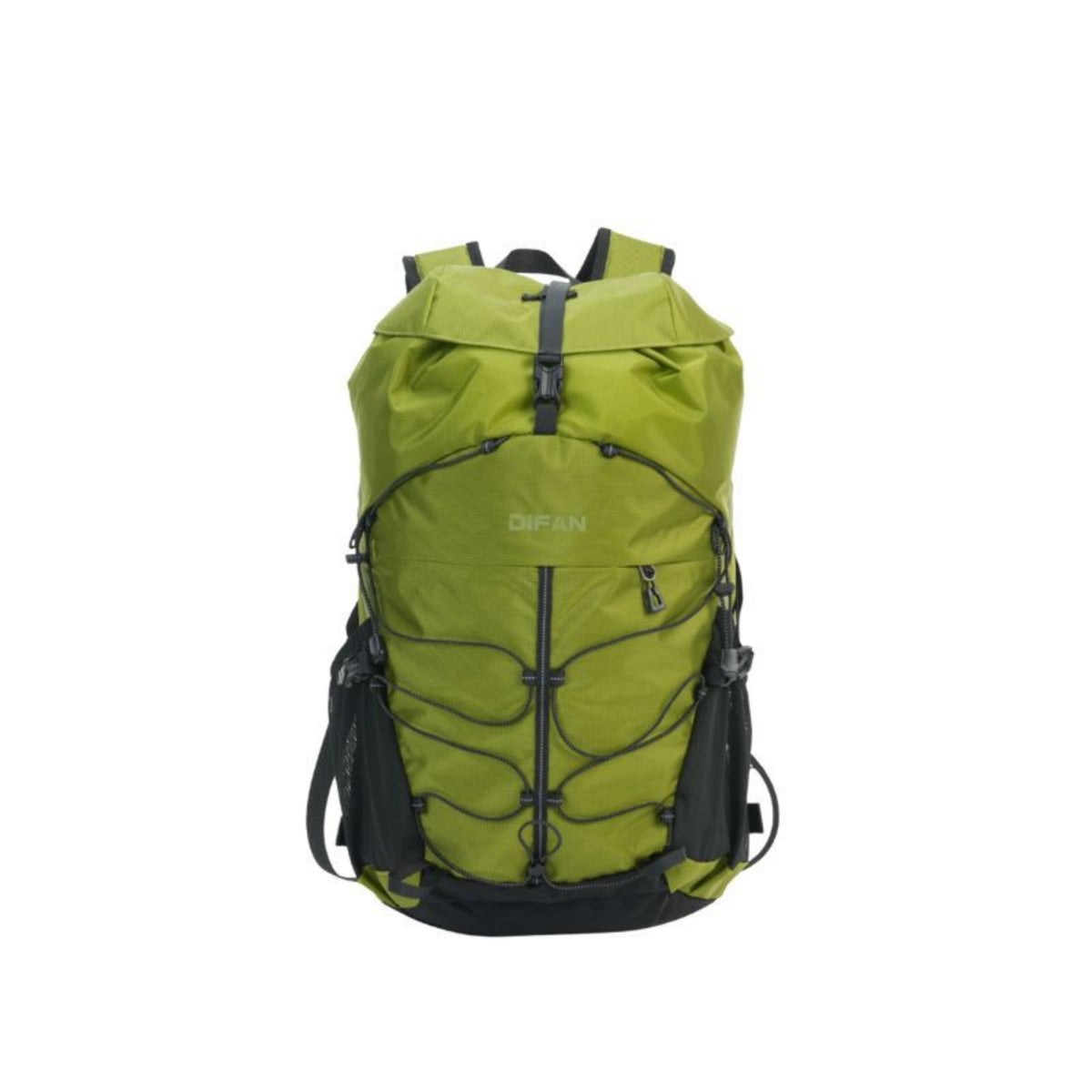 Hiking Backpack Chest Strap Travel Daypack Wear-Resistant Flap Top Backpack for Day Trips