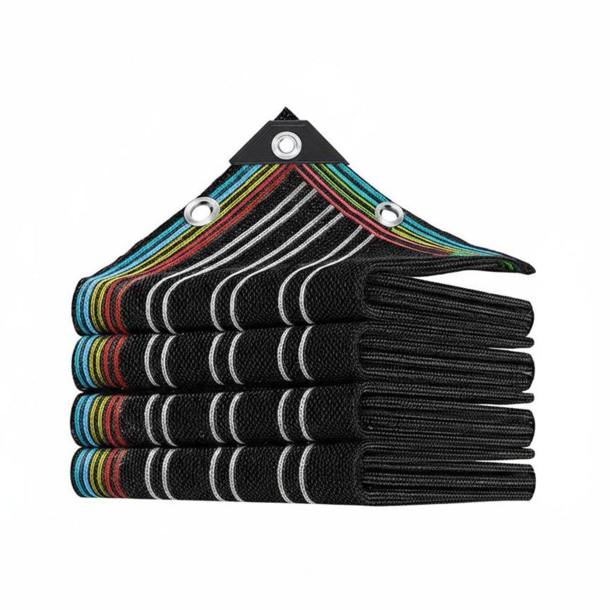 Sunblock Shade Cloth Heavy Duty Shade Net Heat Insulation Netting UV Resistant Polyethylene Rust Resistant Grommets Suitable for Pergola Garden Rooftop Balcony
