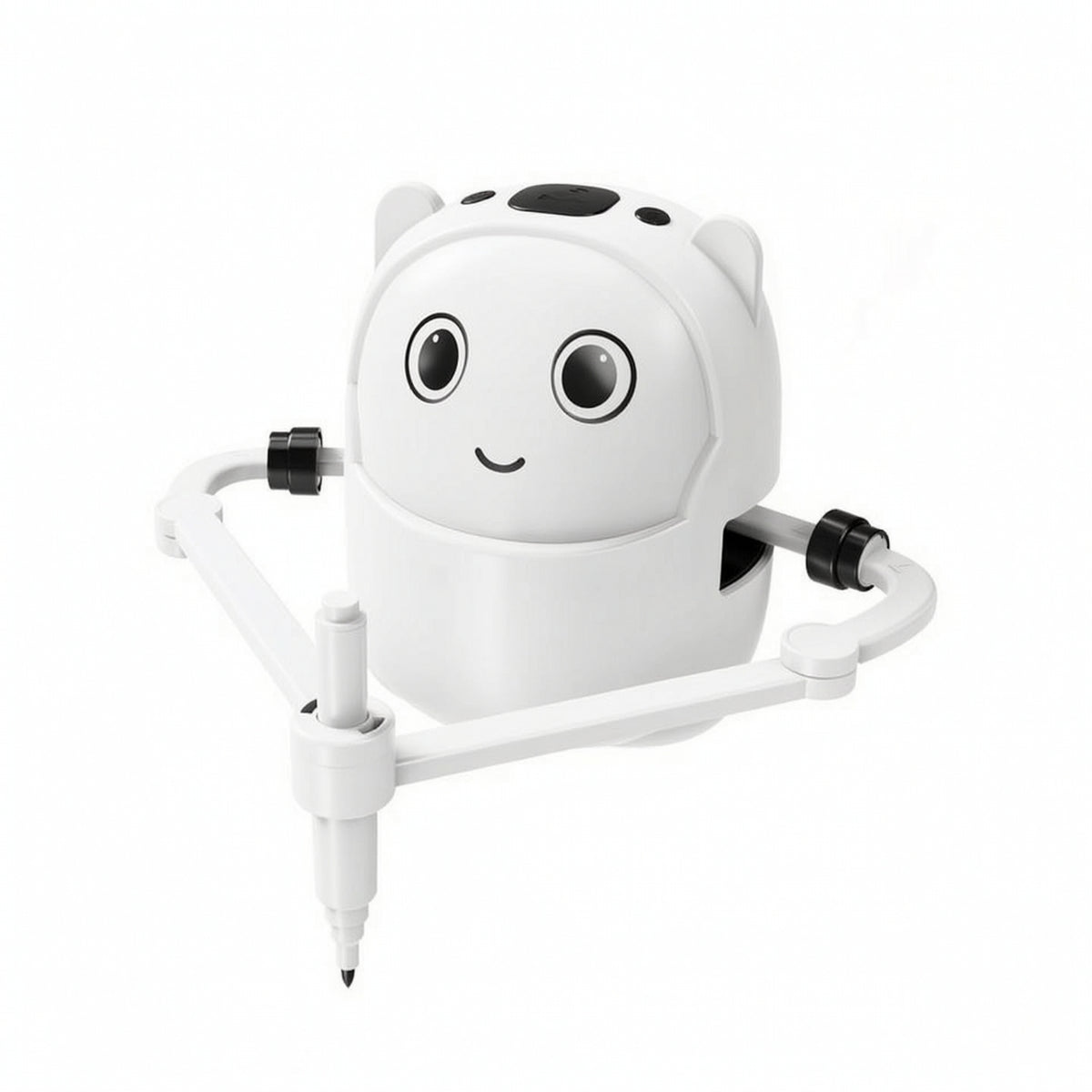 Robot with Drawing Arm Interactive Drawing Robot Doodle Bot Creative Art Toy Screenunplugged for Children, Tabletop, Playroom