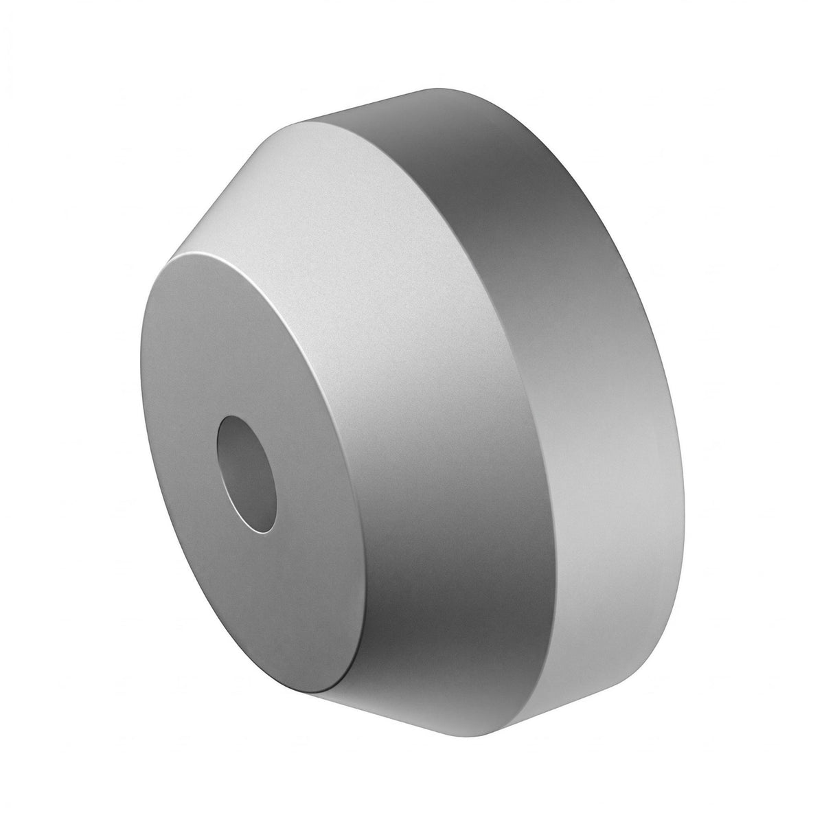 Conical 45 Rpm Adapter Compact Aluminum Turntable Adapter Shiny Finish Music Accessory Polished