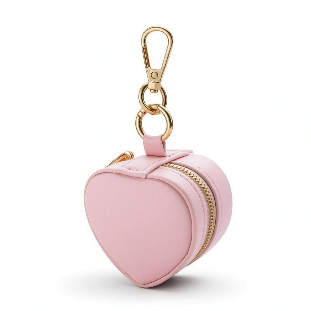 Mini Jewelry Box with Keychain for Rings, Earrings, and Necklaces