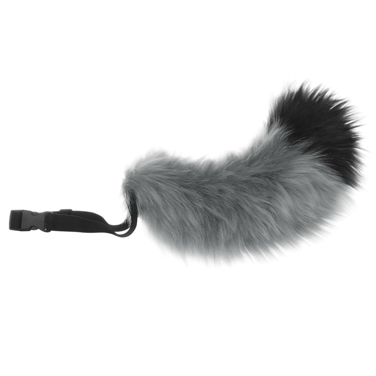 Feline Tail with Strap Comfortable Faux Hair Tail Easy to Wear Accessory for Cosplayers, Kids, Cosplay, Halloween