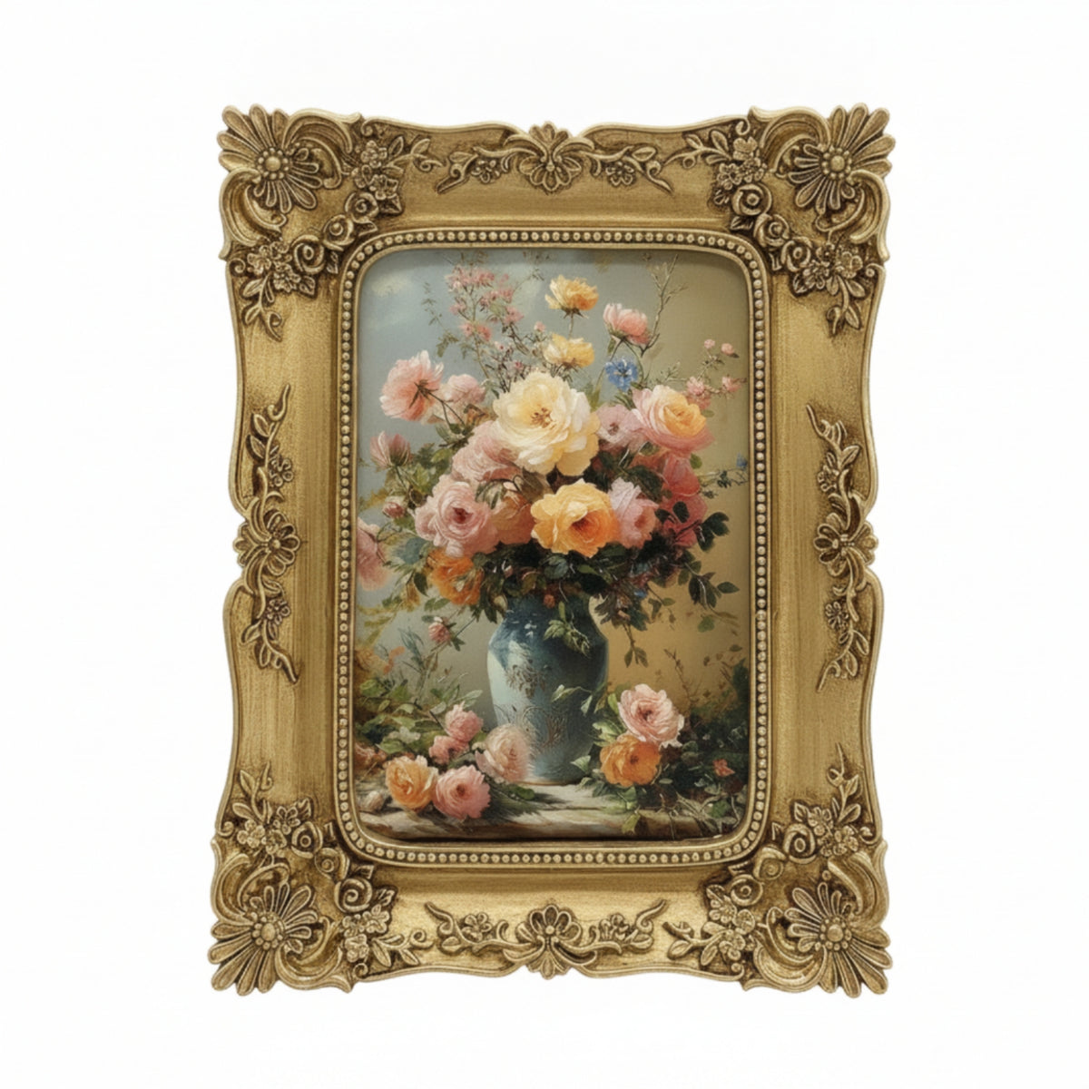 Resin Picture Frame Set for Photo Wall in Living Room, Hallway, or Bedroom