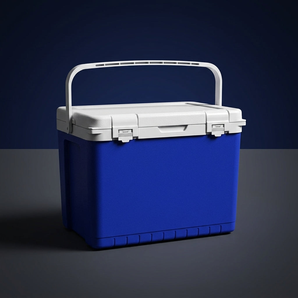 Lunch Box Cool Bag with Ice Pack and PU Foam Insulation, 72-Hour Cold Delivery Bag for Shopping Bags, Large Handheld Ice Box, Portable Chest