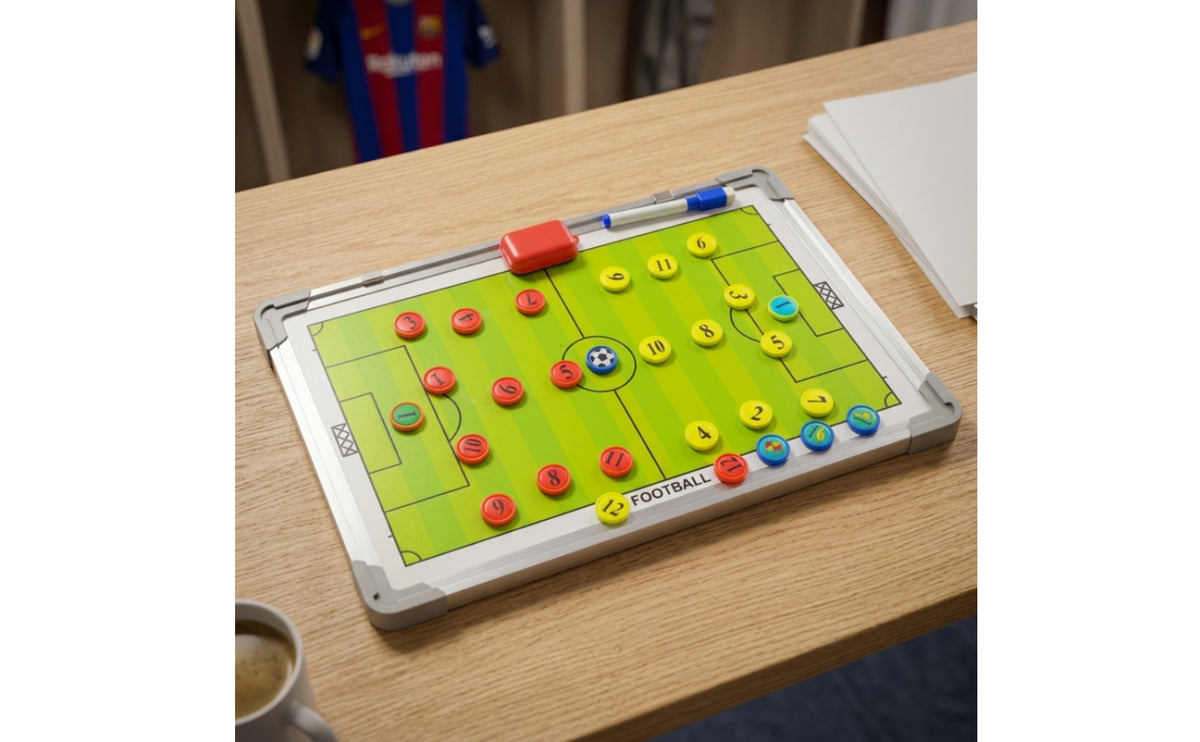 Football Coaching Board Portable for Sideline, Coaches, Team Leaders