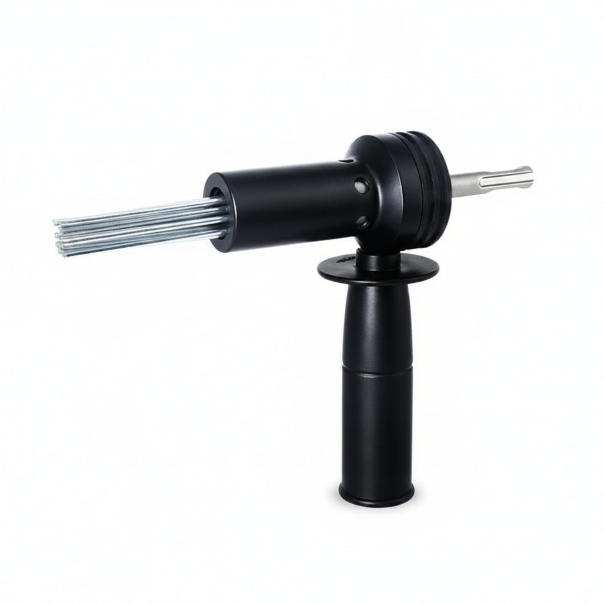 Surface Scaling Hammer Drill Needle Scaler Heavy-Duty Electric Needle Scaler Wear-Resistant Power Tool Accessory Anti-Slip Grip for Cement Surfaces, Wall Coatings
