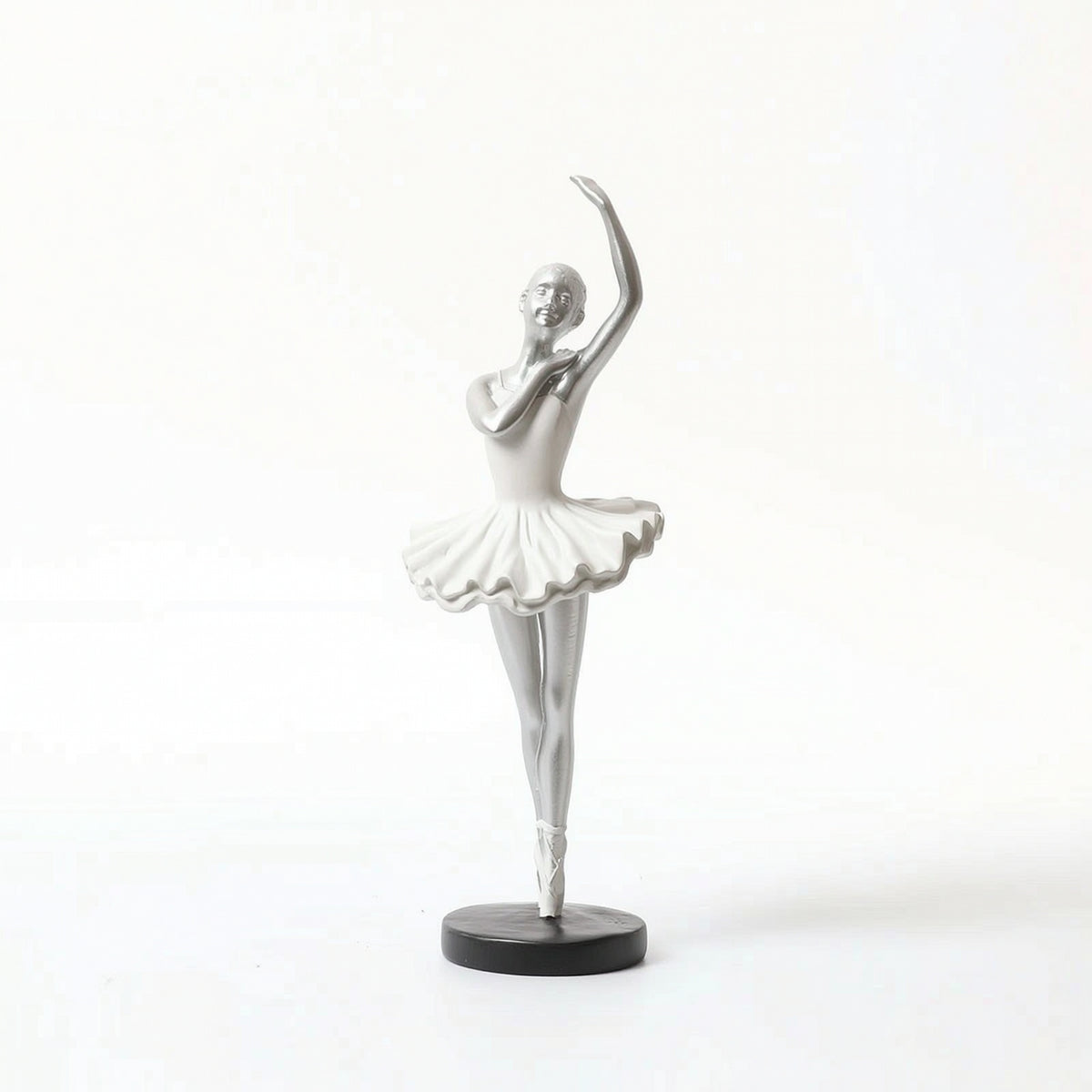 Ballerina Figurine Tabletop Ballerina Statue with Base Ballet Dancer Statue Graceful Ballet Girl Figurine Elegant for Dancers