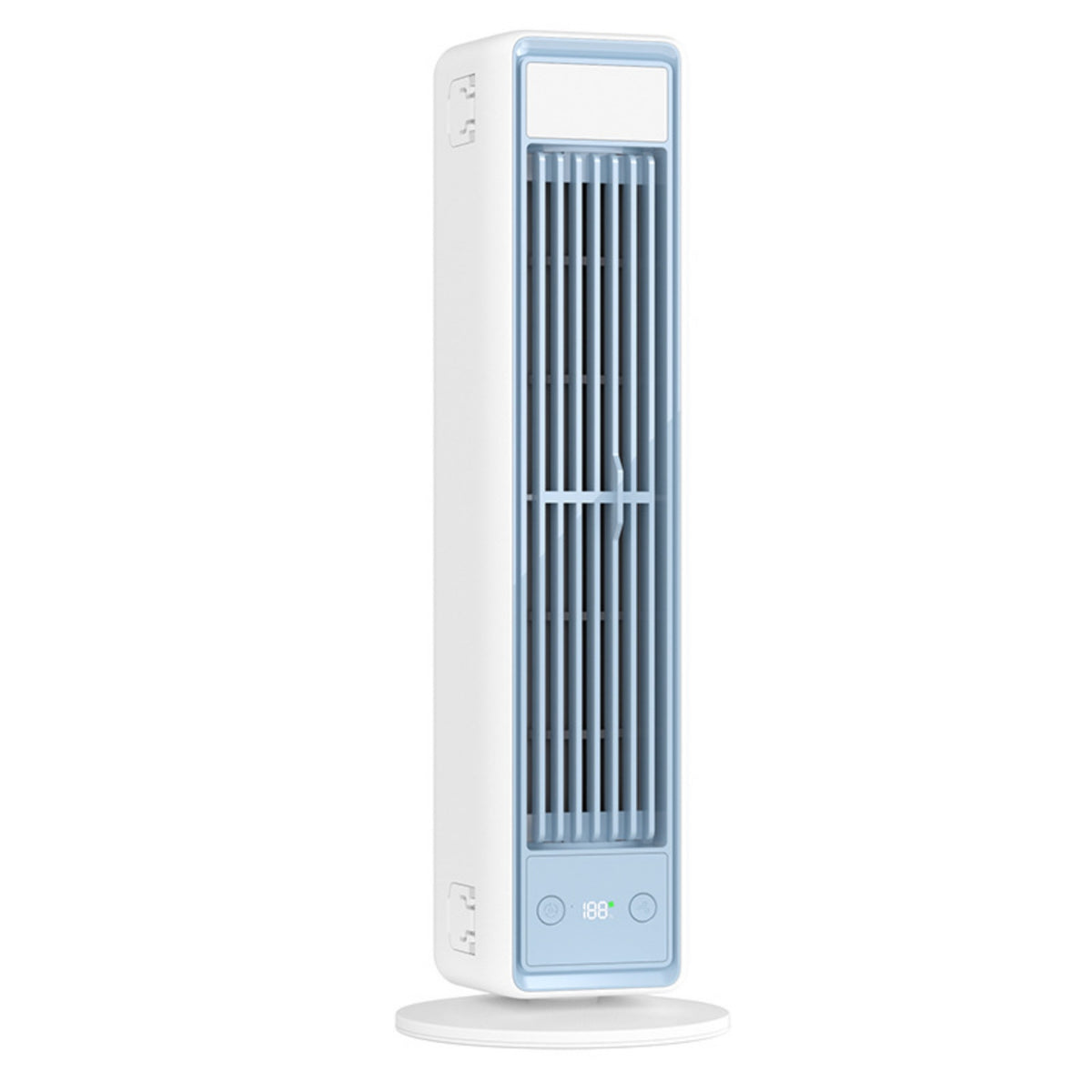 Battery Operated Desktop Vertical Fan Cordless Rechargeable Fan with Handheld Controller Compact Lightweight for Office Workers, Students, Desk, Bedroom, Dorm Room