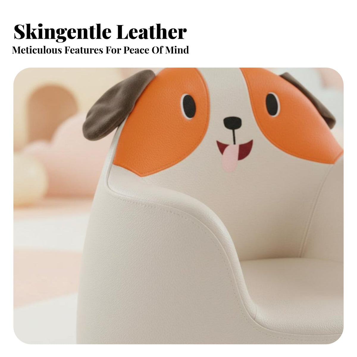 CreatureShaped Armchair Soft and comfortable Character-Themed Floor Chair Supportive Backrest kids' Furniture for Infants, Parents, Nursery, Playroom, Bedroom