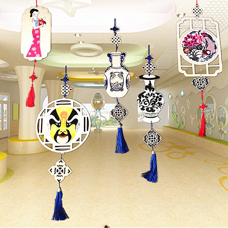 Seasonal Flower Hanging Decorations for Classroom & Corridor Decor