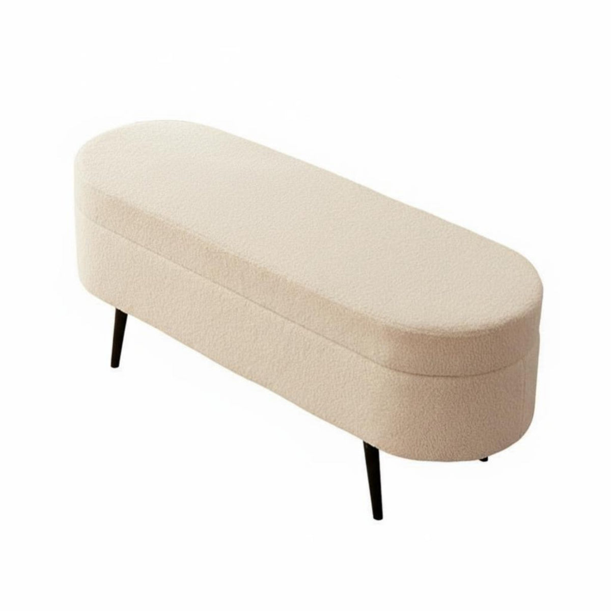 Hidden Storage Lidded Sherpa Entryway Bench Multi-Functional Household Furniture Comfortable Padded Seat Home Furnishing Minimalist Design for homeowners, Apartment Dwellers, Families, Fitting Room, full-length Closet, Bedroom