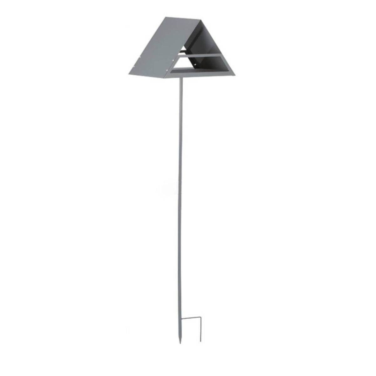 Bird Feeder House with Pole Decorative Standing Bird Feeder Outdoor for Avian Creatures Birds