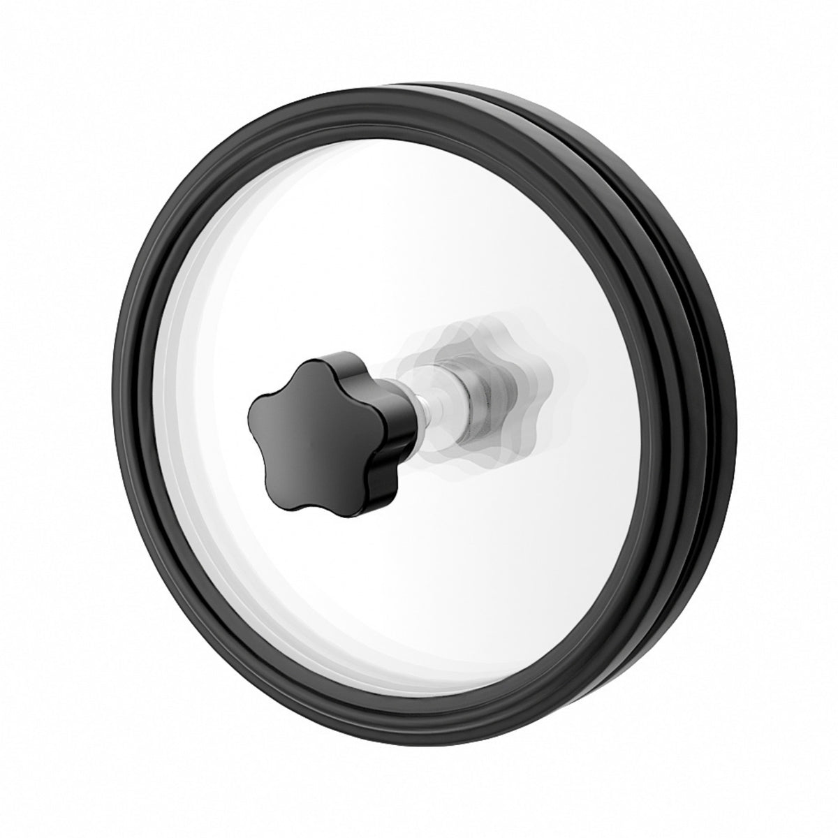 Watertight Vinyl Vinyl Disc Cleaning Clamp Easy to Use Vinyl Disc Clamp with Silicone Pad Handheld Label Protector Secure Grip for Audiophiles