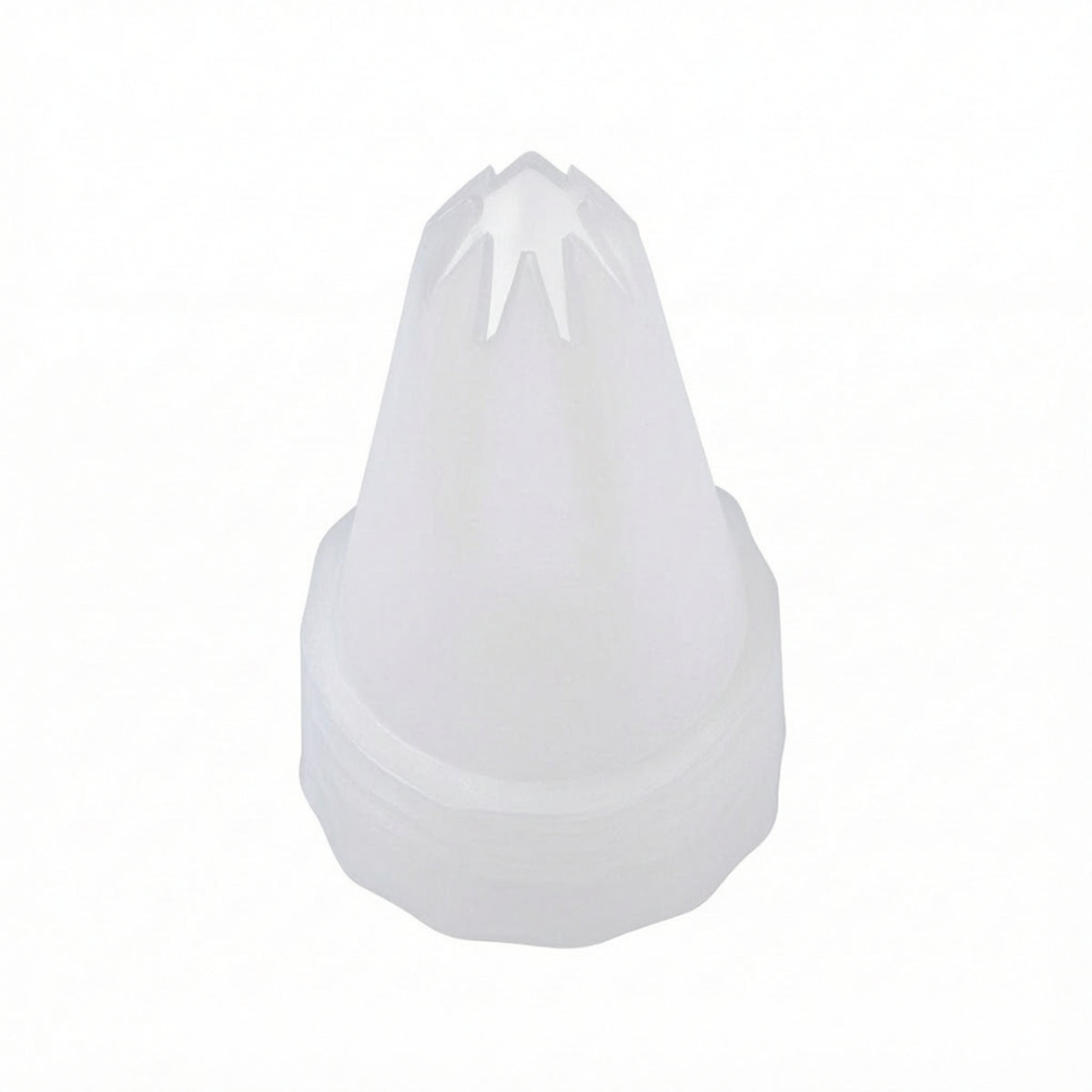 Piping Nozzle with Threaded Base Lightweight Plastic Piping Tip Sturdy