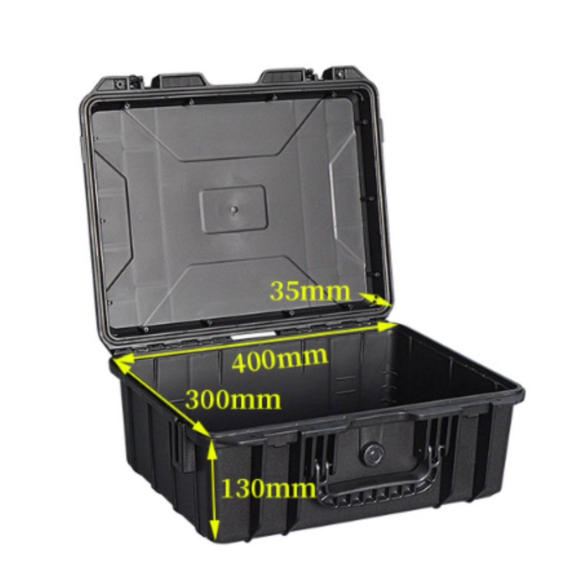 Shock-Resistant-Resistant Industrial Grade Tool Box Dustproof Panel Mountable Equipment Case Crushproof for Professionals, Photographers