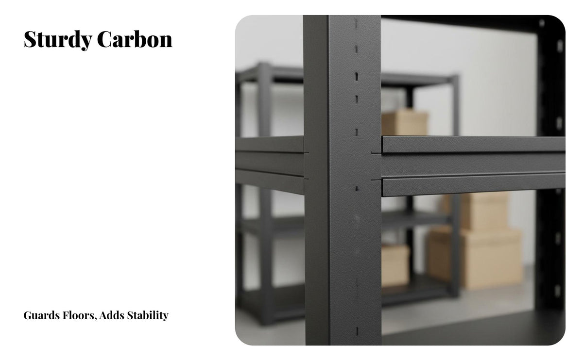 Multi-Layer Storage Rack High Load Capacity 5 Tier Adjustable Storage Rack Thickened Shelves Standing Steel Shelf for Homeowners, Balcony, Kitchen