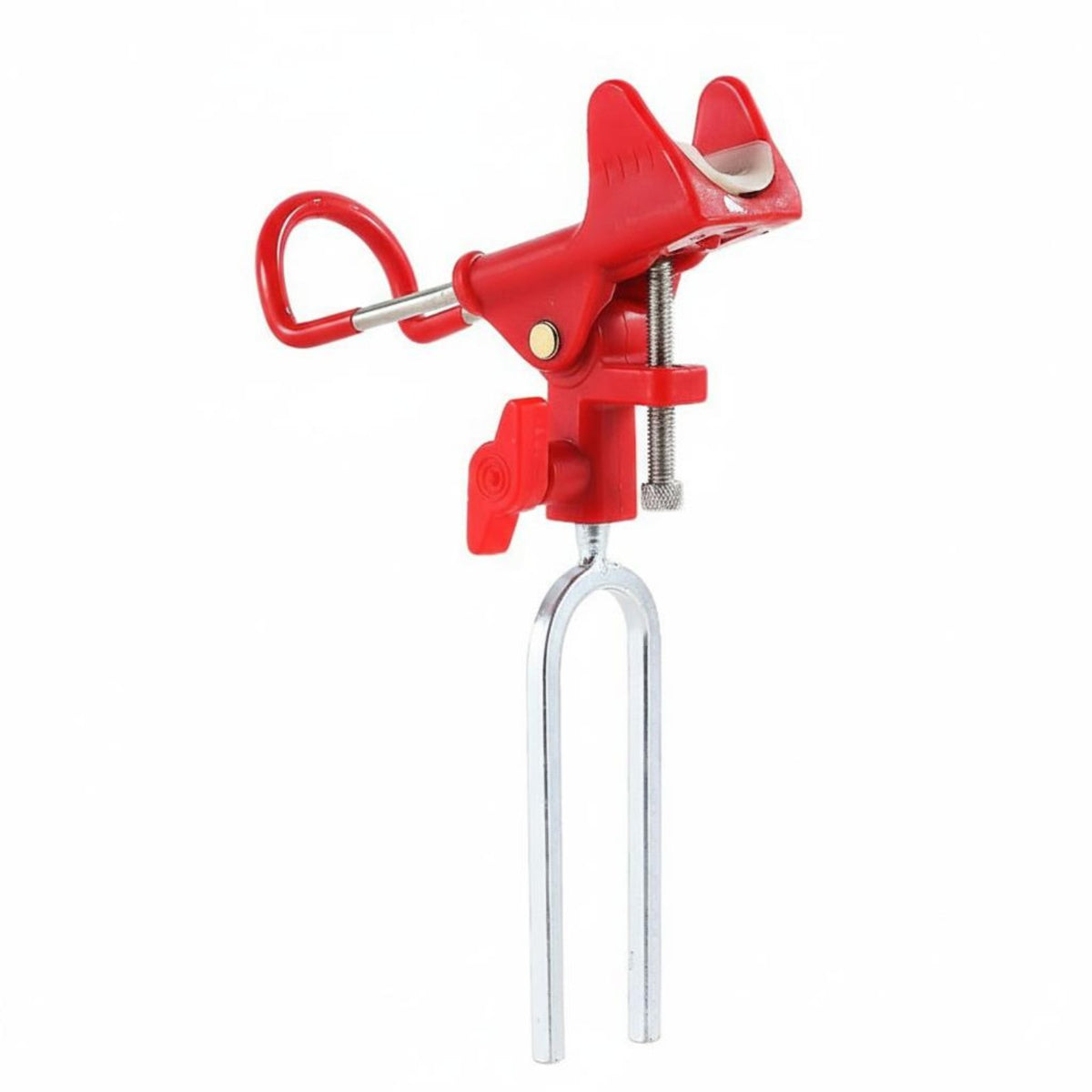 Fishing Rod Holder with Ground Stake Adjustable Fishing Rod Support Bracket Swiveling Pole Stand for Anglers