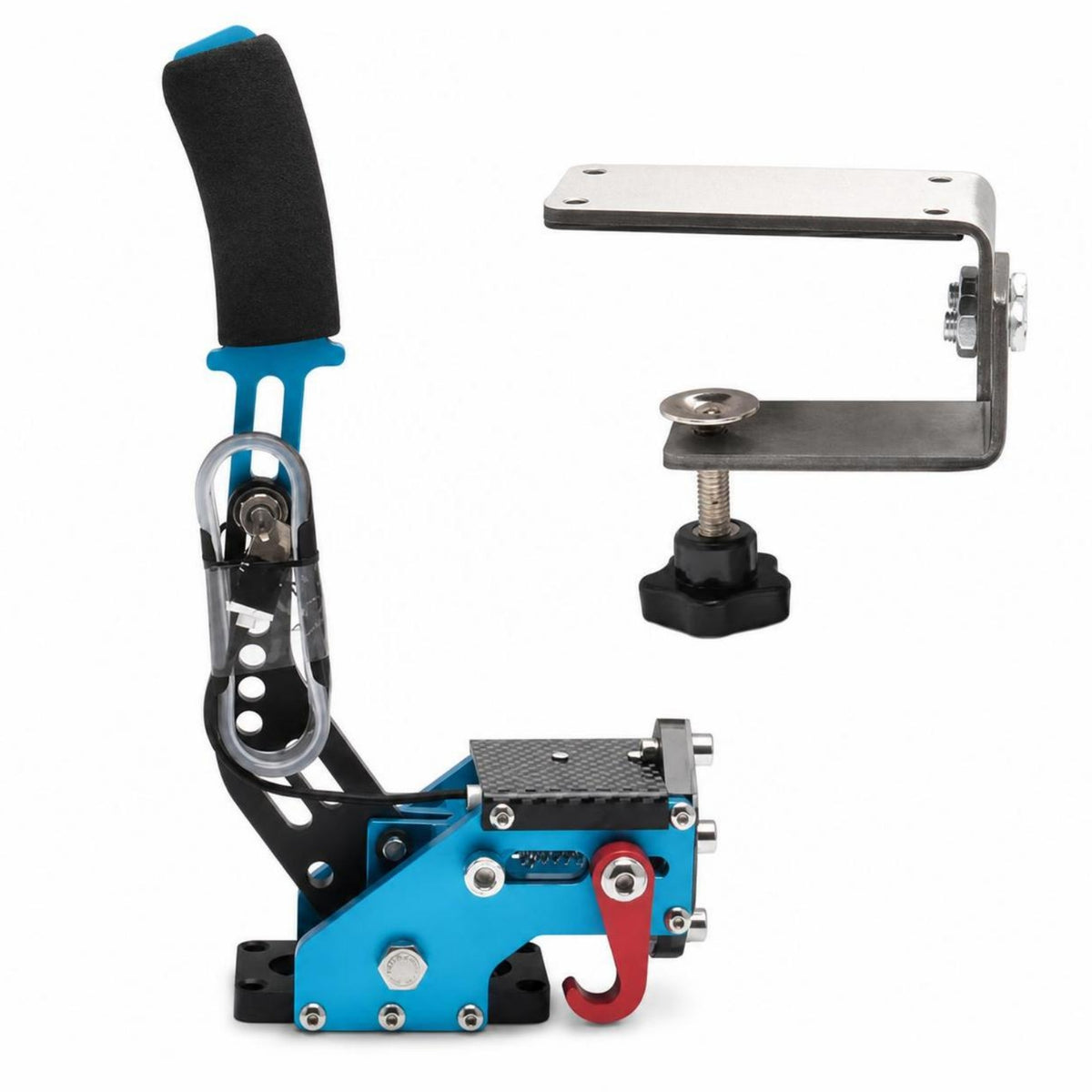 Machined Sim Racing Handbrake Matte Finish Metal Handbrake Easy Install Gaming Accessory Realistic Driving Feel
