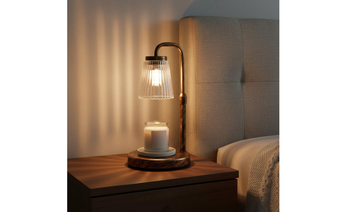 Candle Warmer Lamp Flameless Home Decor Soft Ambient Radiance