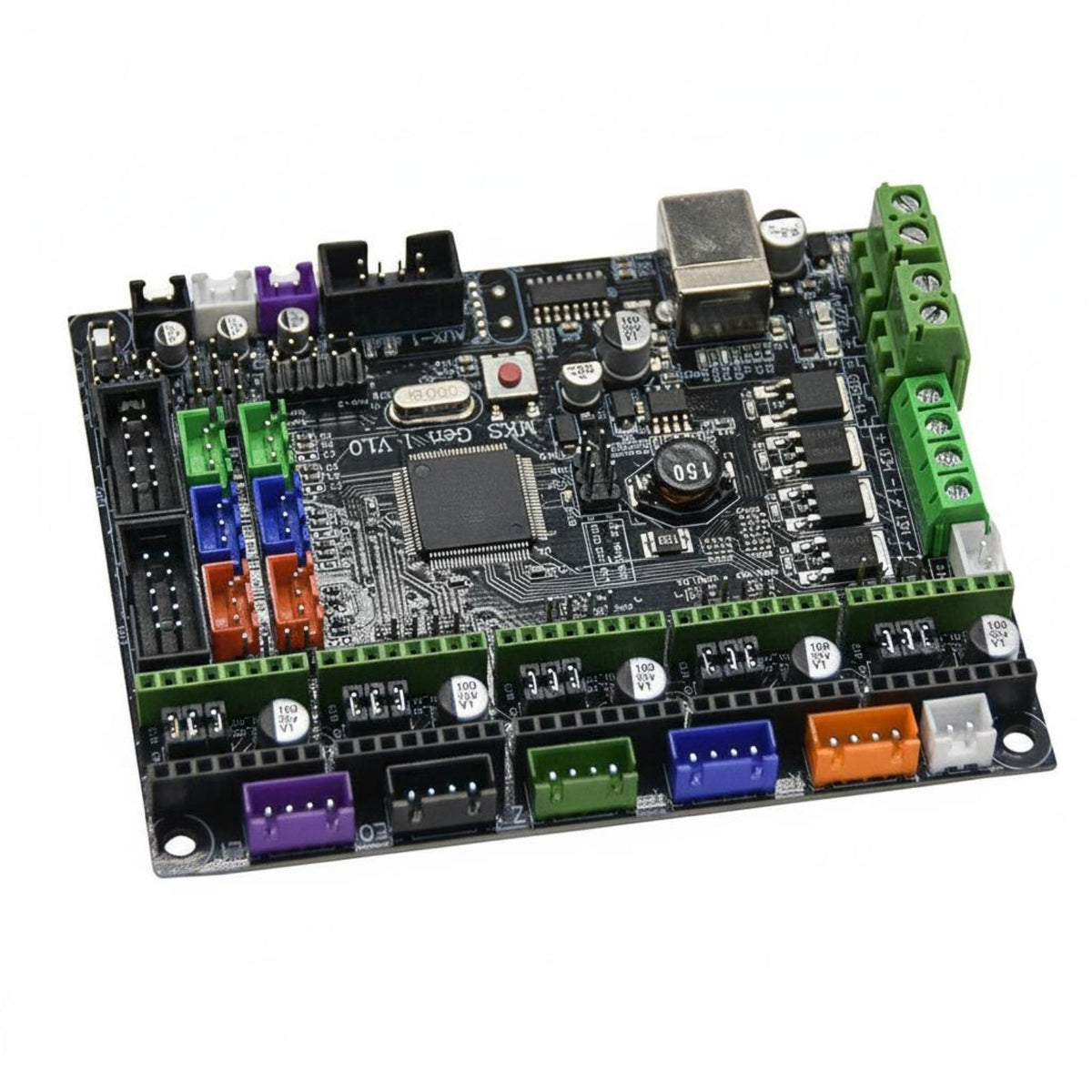 Printer Control Boards L V1.0 Mainboard Good Heat Dissipation Winding Pathway Motherboard Color-Coded Terminals Innovative Printer Motherboard
