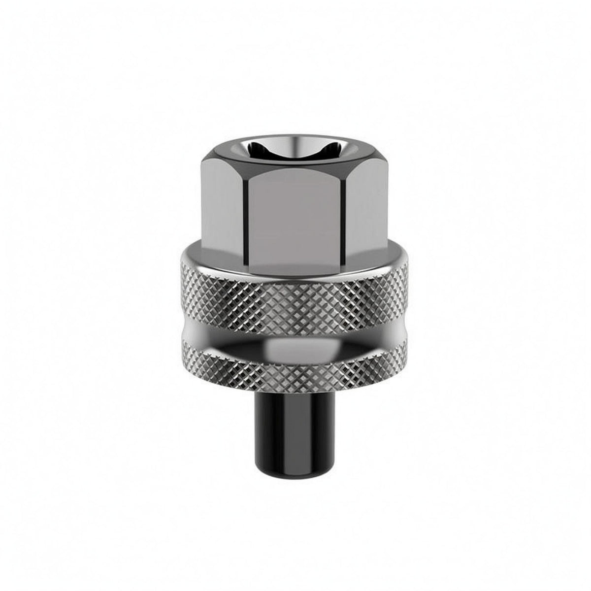 Carbon Steel Cassette Lockring Remover Knurled Grip Cassette Socket 24 Mm Tool Mm Compatible Freewheel Socket Tool Hexagonal Top