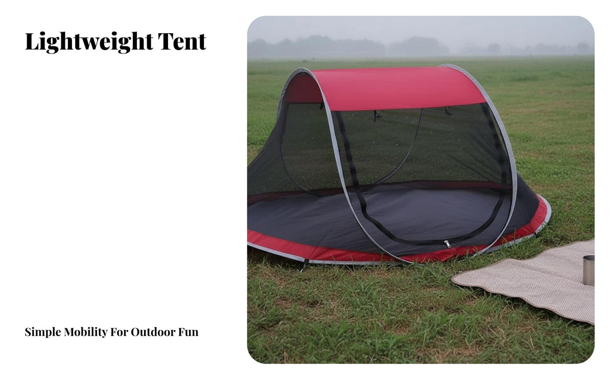 Automatic Setup Instant Deploy Net Portable Screen Tent Breathable Mesh Camping Shelter Lightweight for Travelers, Gardeners, Outdoors, Backyard, Picnics, Beach