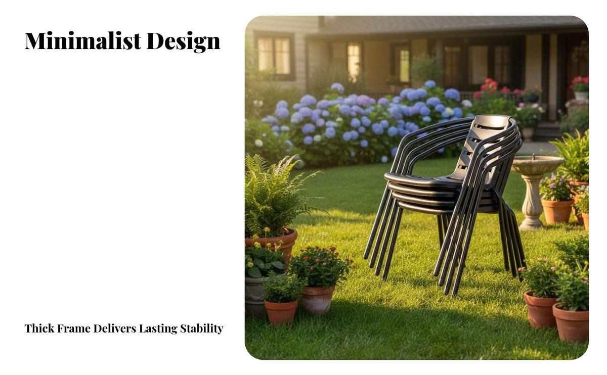 Weather-Resistant Outdoor Table and Chairs Long-Lasting Outdoor Dining Set Heavy Duty Metal Garden Table and Chairs Thickened Material for Homeowners, Business Owners, Couples, Balcony, Terrace, Backyard, Porch