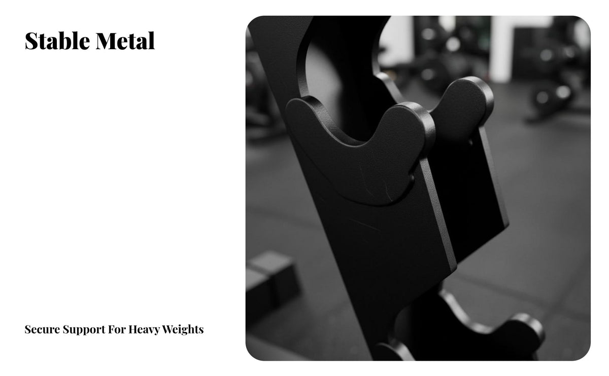 Commercial Grade Dumbbell Storage Rack Heavy-Duty Tiered Weight Rack Multi-Tier Design Unrestricted Weight Stand Space-Saving for Gym Owners