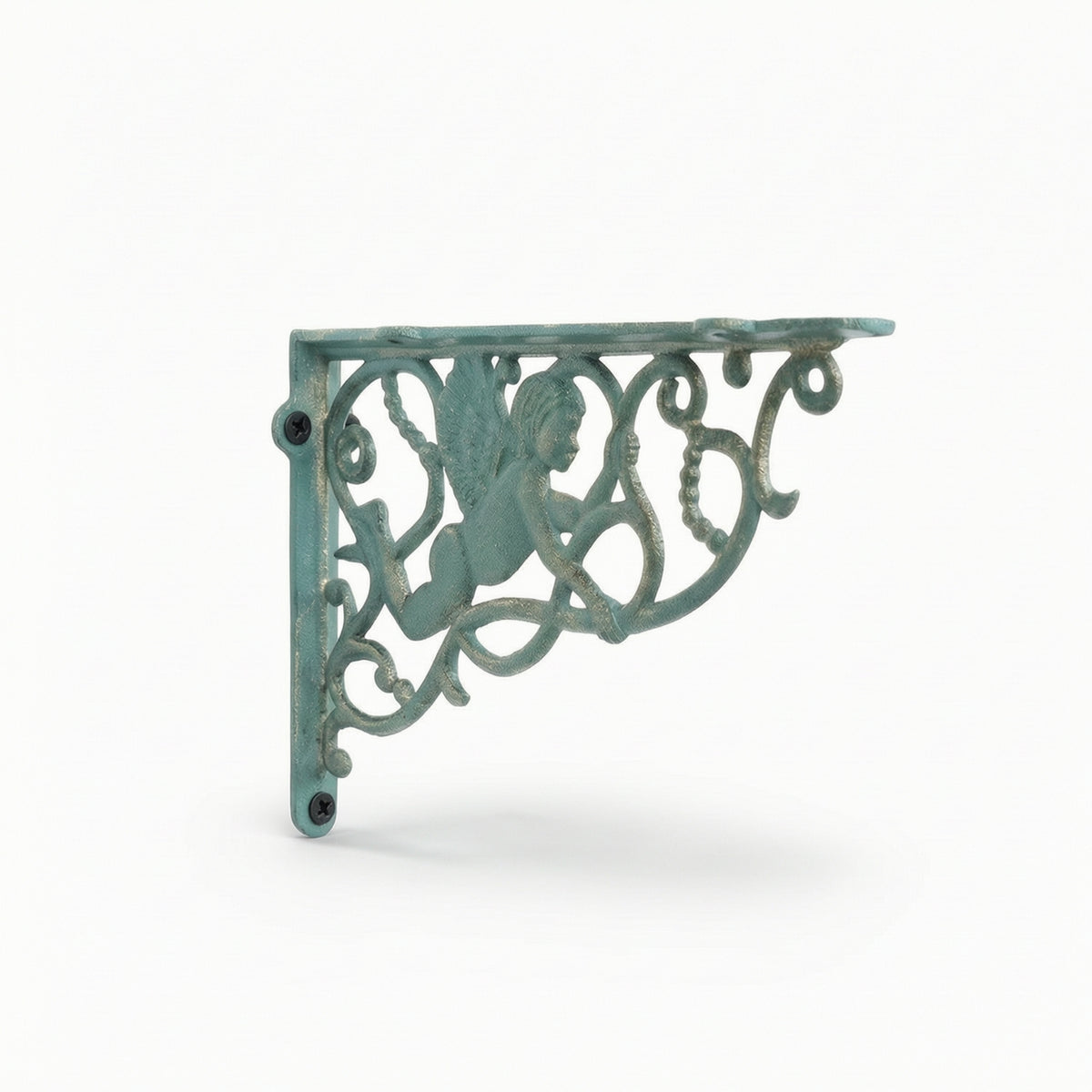 Wall Shelf Bracket Rustic Shelf Bracket 90-Degree Angle Brackets for Decorators, Homeowners, Farmhouse