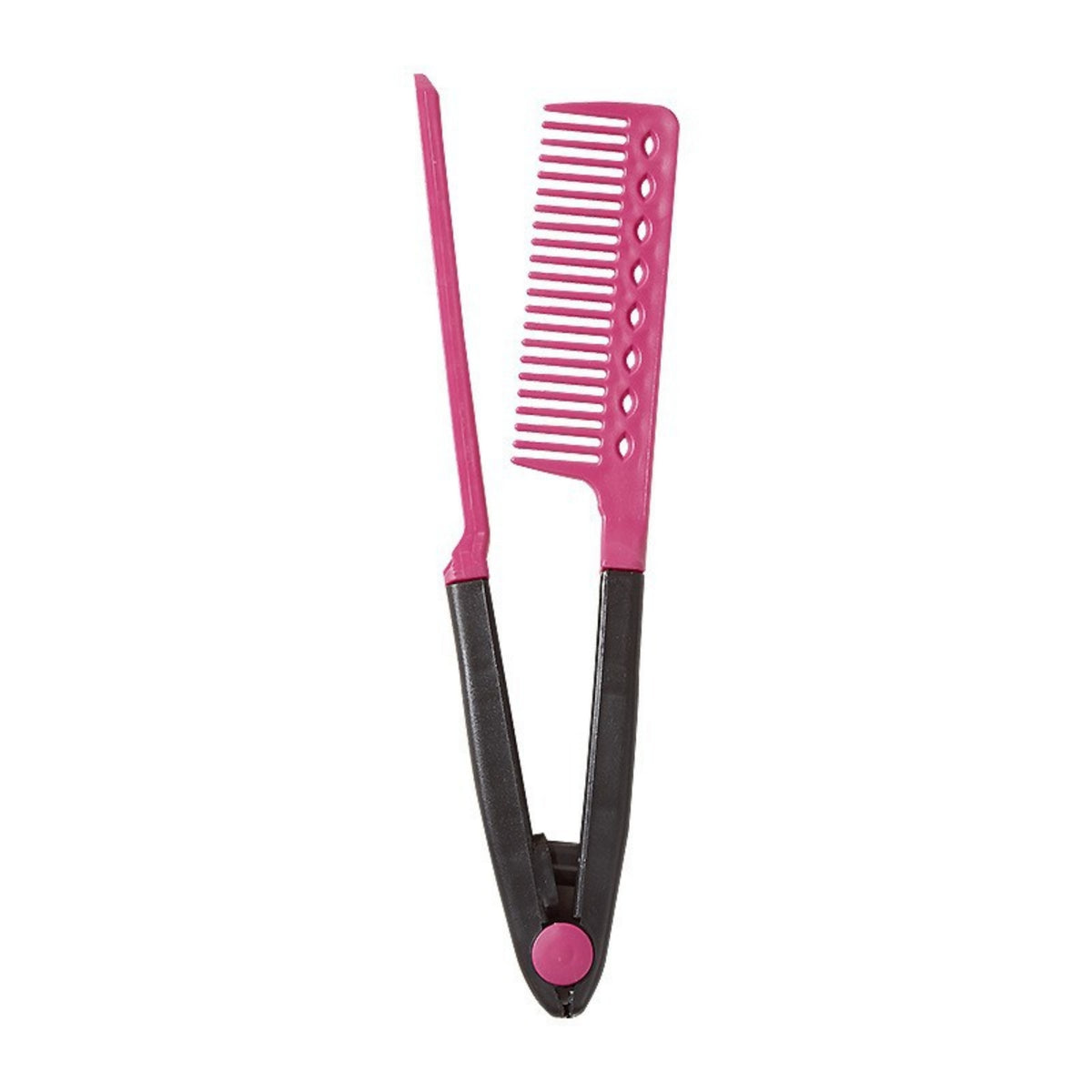 Fine Teeth V Shape Straight Comb Long Arm V-Shaped Hair Comb