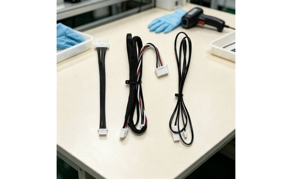 Printer Wiring Harness Kit Extension Wiring Set with Fabric Sleeve Replacement for Makers