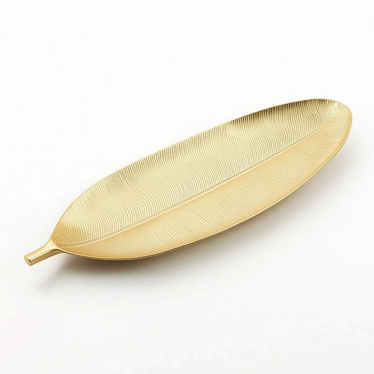 Fruit Tray Gold Decorative Tray Embossed for Coffee Table
