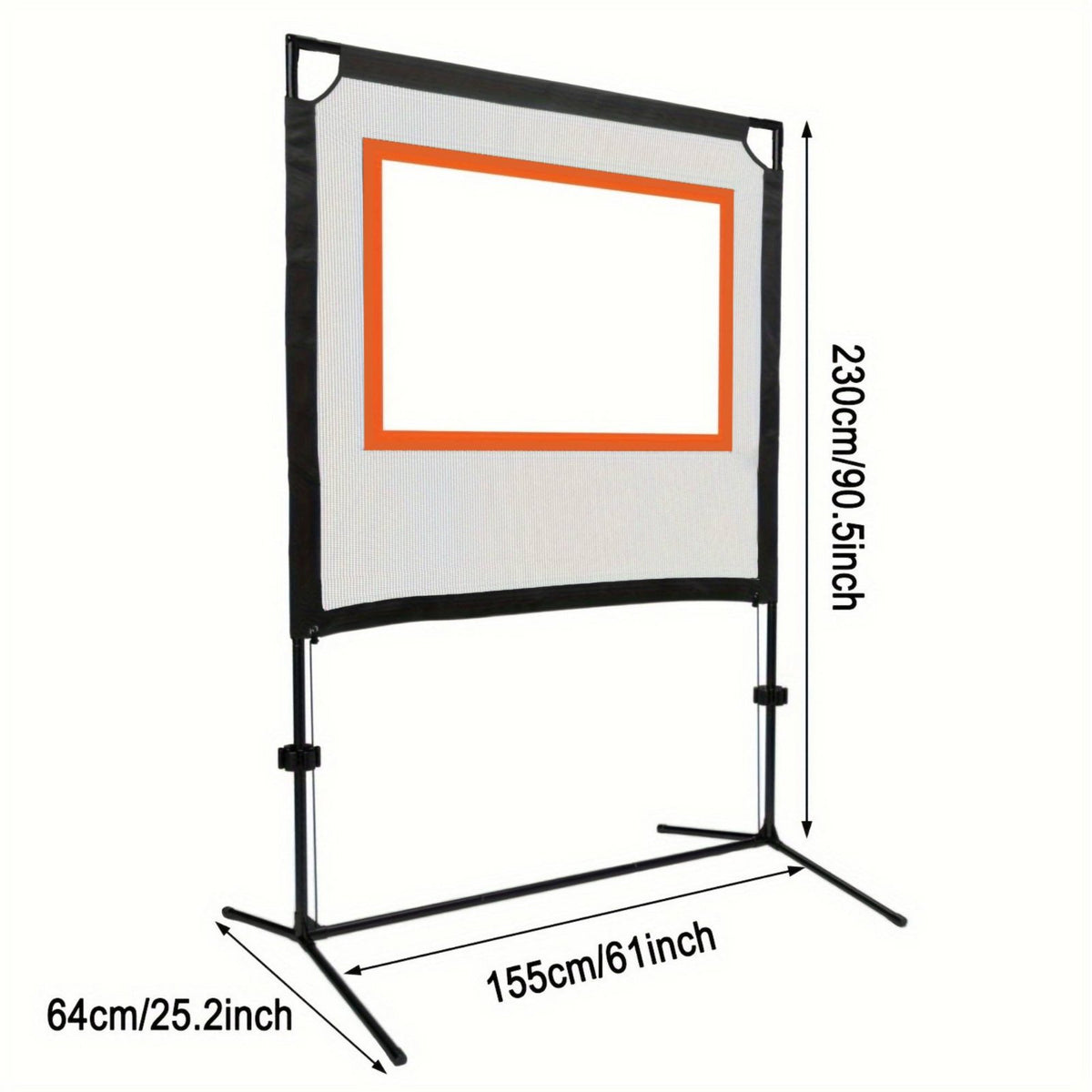 Easy Assembly Multi-Sport Pickleball Net Stable Triangular Structure Portable Shuttlecock Net Indoor Outdoor Use Carry Bag Included for Family, Kids, Backyard, Park, Beach