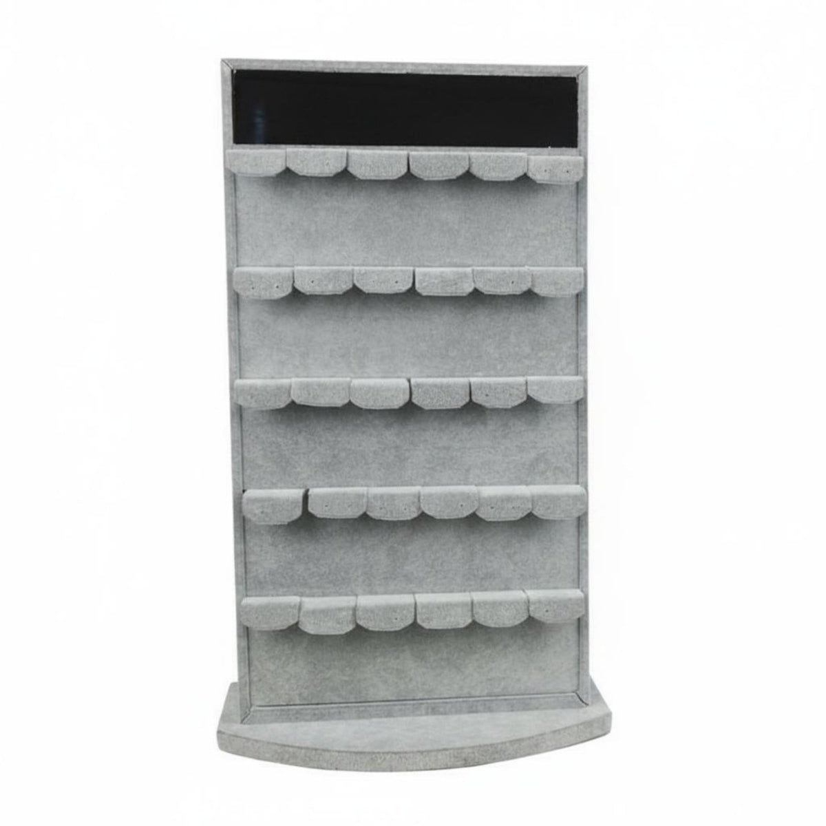 Rotating Earring Display Stand Space Saving Double-Sided Jewelry Rack Large Capacity Rotating Jewelry Display Stand for Live Broadcasting