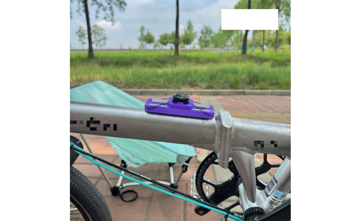 Bike Frame Rack with Straps Anti-Slip Foldable Bike Rack Adjustable Carrier for Commuting, Bikepacking
