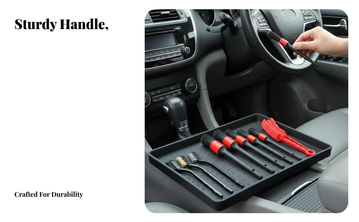 13 Pieces Car Detailing Brush Set Versatile Car Wash Accessories Kit Scratch Auto Interior Cleaning Kit for DIY Cleaners